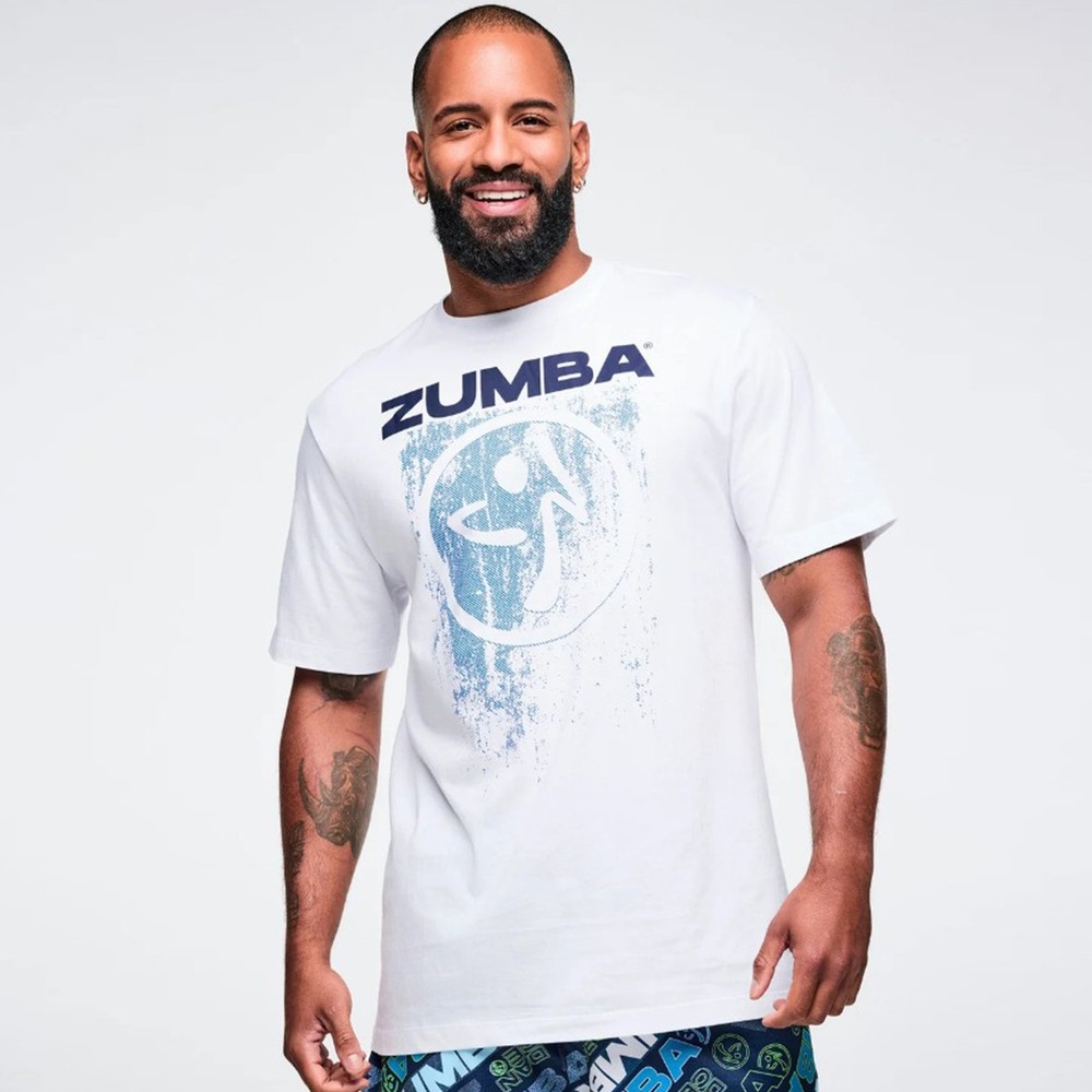 NWOT ZUMBA Jean Jamz Short Sleeve T-Shirt One Size Fits All
